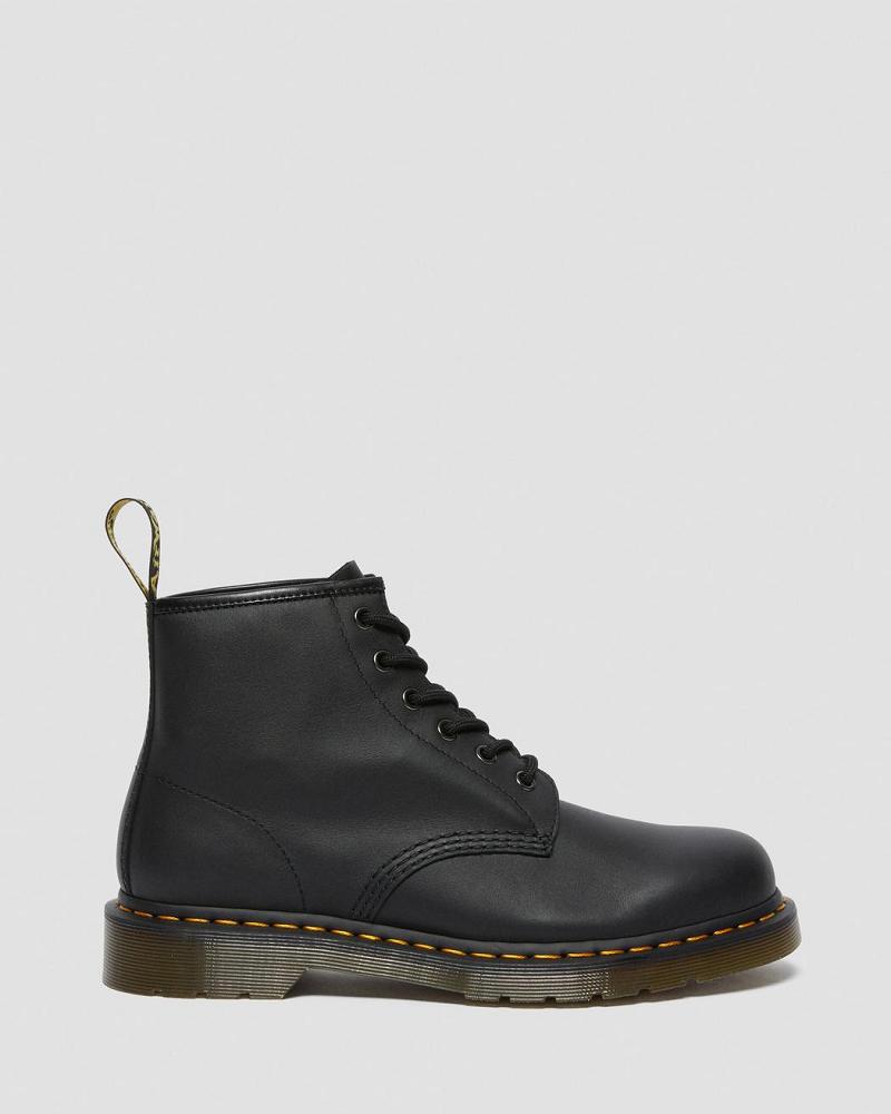 Dr Martens 101 Lær Ankelstøvletter Dame Svarte | Norge 99KOR